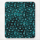 Buscar leopardo azul alfombrillas de raton Salvaje