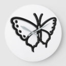 Buscar mariposa blanca relojes de pared Insecto