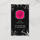 Buscar tba tarjetas de visita Rosa