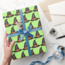 Buscar bruja papel de regalo Gorra de brujas