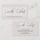 Buscar moda tarjetas de visita Peluquero