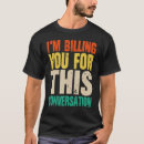 Buscar abogada camisetas Para