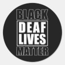 Buscar sordo pegatinas Mano