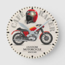 Buscar motorcycle relojes de pared Vintage