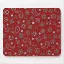 Buscar pañuelo alfombrillas de raton Rojo