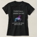 Buscar del unicornio camisetas Humor