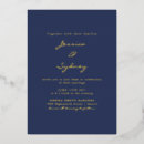 Buscar azul boda invitaciones Minimalista moderno