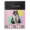 Buscar gato blanco y negro cuadernos Para niños