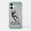 Buscar roca escalador iphone fundas Montañismo