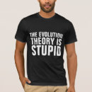Buscar teoría de la evolución camisetas Diseño