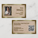 Buscar la administración tarjetas de visita Estructura