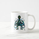 Buscar pulpo tazas Turquesa