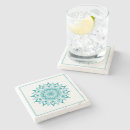 Buscar ornamental posavasos Blanco