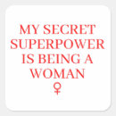 Buscar símbolo feminista pegatinas Derechos de la mujer