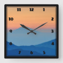 Buscar sunset relojes de pared Paisaje