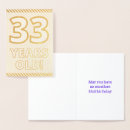 Buscar 33 años tarjetas Para todos