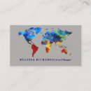 Buscar continent tarjetas de visita Profesional