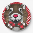 Buscar rata platos Rojo