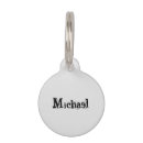 Buscar placas para mascotas Tipografía