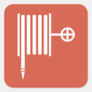 Buscar señal de peligro pegatinas Seguridad