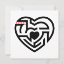 Buscar laberinto invitaciones Corazón