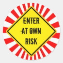 Buscar riesgo pegatinas Cautela