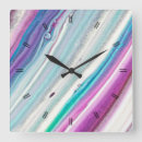 Buscar rayas madera de relojes de pared Rústico