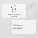 Buscar diente gráfico tarjetas de visita Dentista