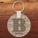Buscar vintage floral llaveros Nombre