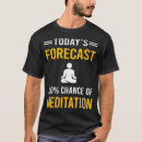 Buscar meditación camisetas Meditar