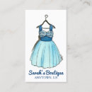 Buscar vestido tarjetas de visita Estilista