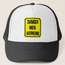 Buscar peligro gorras Divertido