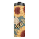 Buscar abeja del dibujo animado tazas Para niños