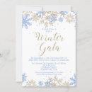 Buscar gala del invierno invitaciones Copos de nieve