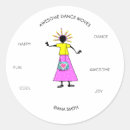 Buscar movimiento pegatinas Elegante