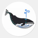 Buscar ballenas azules pegatinas Para niños