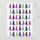 Buscar gatos coloridos postales Gatitos