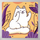 Buscar del dedo medio posters Gatos