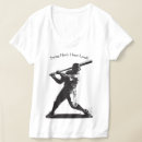Buscar diseño del béisbol camisetas Para ella