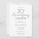 Buscar aniversario elegante invitaciones Para todos