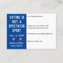 Buscar votación tarjetas de visita Política