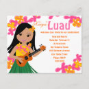 Buscar hula invitaciones Chica