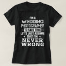 Buscar boda camisetas Trabajo