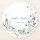 Buscar floral boda posavasos Verde de salvia