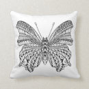 Buscar zen doodle cojines Mariposa