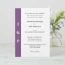 Buscar violeta y blanco invitaciones General y unisex