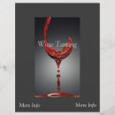 Buscar vino flyers Catas de vino