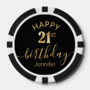 Buscar feliz cumpleaños poker fichas Elegante