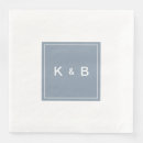 Buscar dinero servilletas Monograma