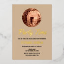 Buscar bola de discoteca invitaciones Rosa